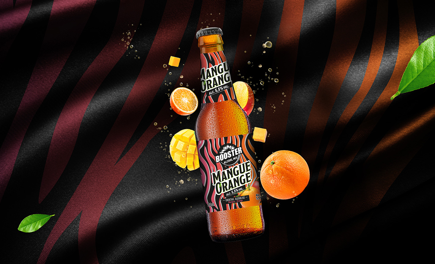 Booster Mangue Orange